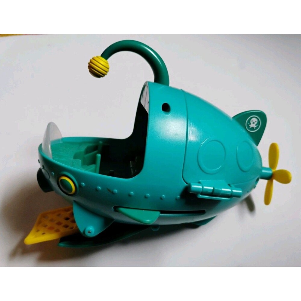 Vintage 2011 Fisher Price Octonauts Gup-A Mission Submarine Vehicle Toy Loose